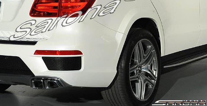 Custom Mercedes GL  SUV/SAV/Crossover Rear Bumper (2013 - 2015) - $1450.00 (Part #MB-078-RB)